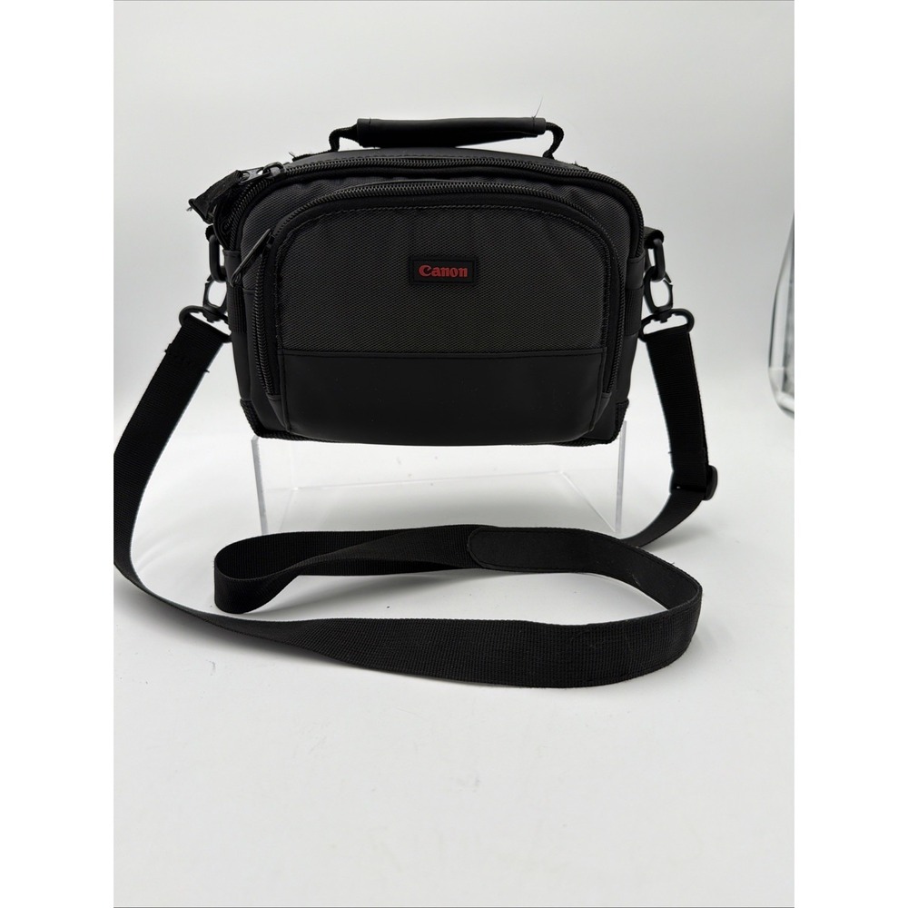 Canon Camera Bag Gadget Shoulder Strap Carry Case Black Photography Equipment